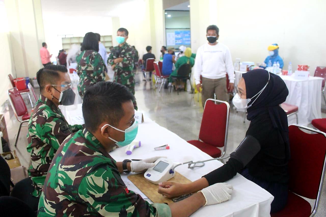 Gerakan Vaksin Serentak, Dandim 0510 Tigaraksa Apresiasi Animo Masyarakat