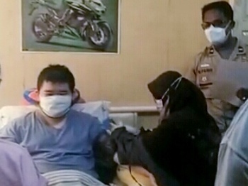 Polsek Karawaci Lakukan ‘Vaksin Delivery’ ke Warga Penyandang Disabilitas