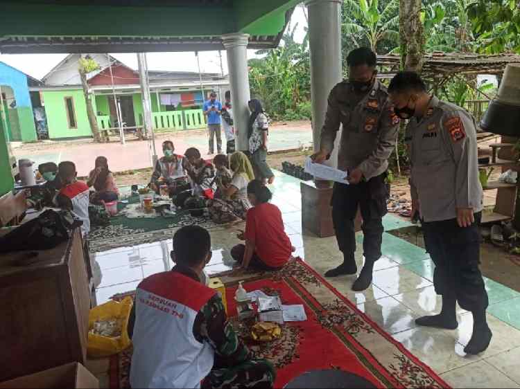 Berikan Pelayanan Prima, Polsek Panongan Kembali Gelar Vaksinasi Keliling