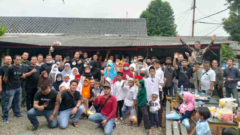 Jiwa Sosial di Milad ke-2 Komunitas Ojo Kendor, Santuni Anak Yatim