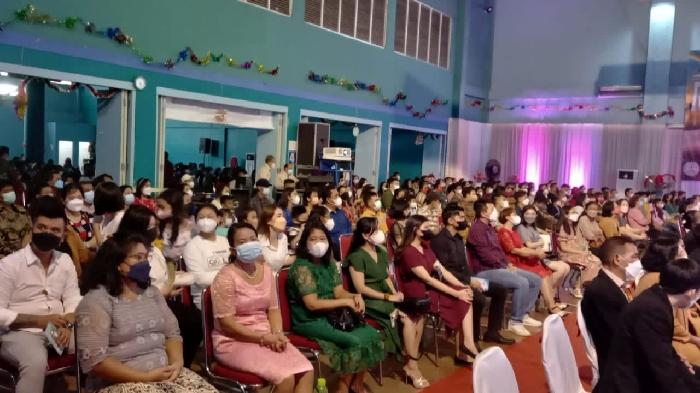 Cegah Covid-19, Polsek Panongan Imbau Jemaat Gereja Patuhi Prokes