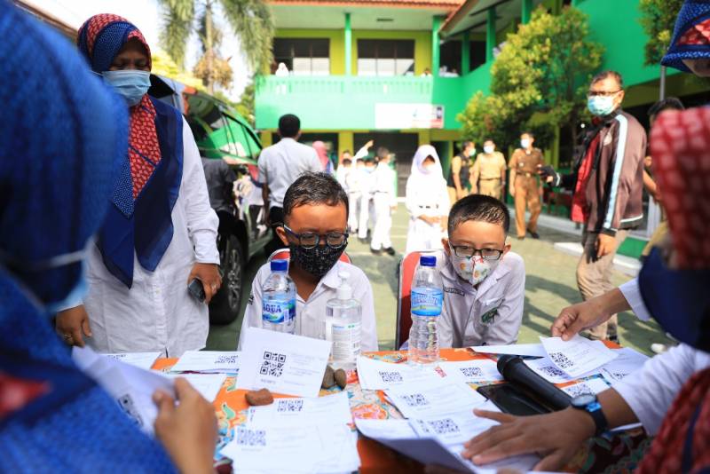 Hari Pertama Vaksinasi Usia 6-11 Tahun, 1.430 Anak Jadi Sasaran