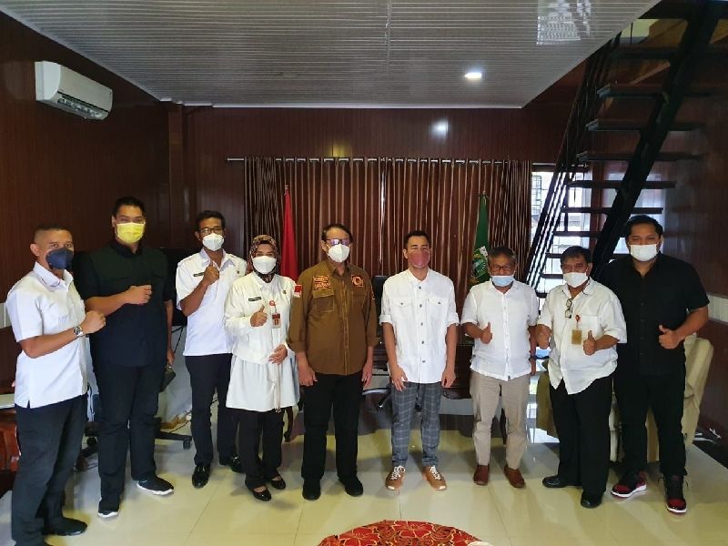 Sambangi Gubernur Banten, RANS Siap Kelola Banten International Stadium