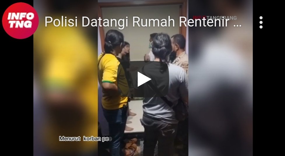 Video: Polisi Datangi Rumah Rentenir Gara-gara Sekap Ibu Rumah Tangga Tidak Bisa Bayar Hutang