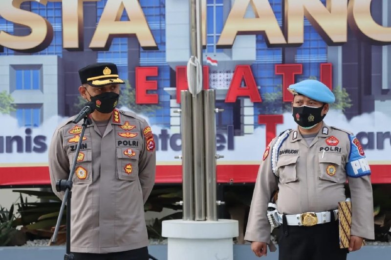 Jamin Keamanan Imlek, Kapolresta Tangerang Kerahkan 124 Personel Plus Anggota Brimobda