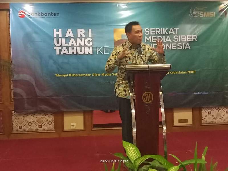 Hadiri HUT SMSI, Dirut Bank Banten: Layanan Digital Segera Diluncurkan Mulai dari EDC Hingga Mobile Banking