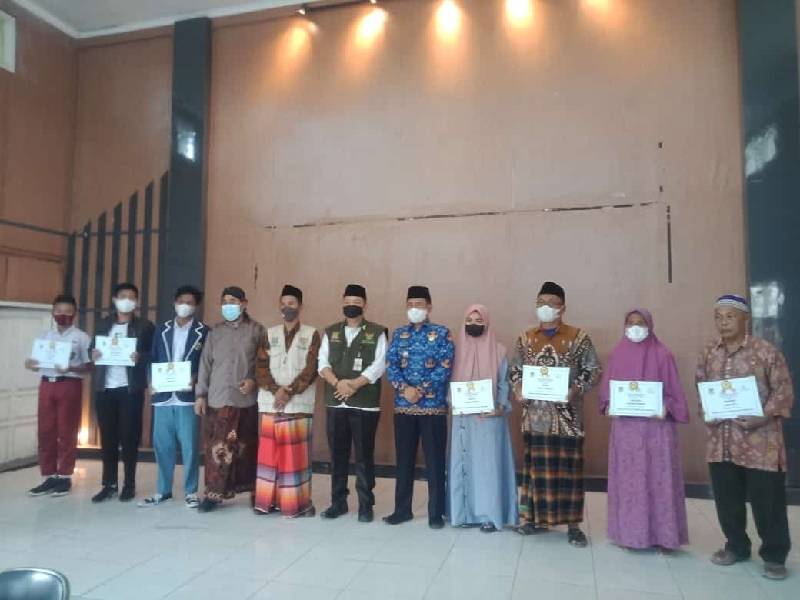BAZNAS Kecamatan Kosambi Salurkan ZIS Tahun 2022