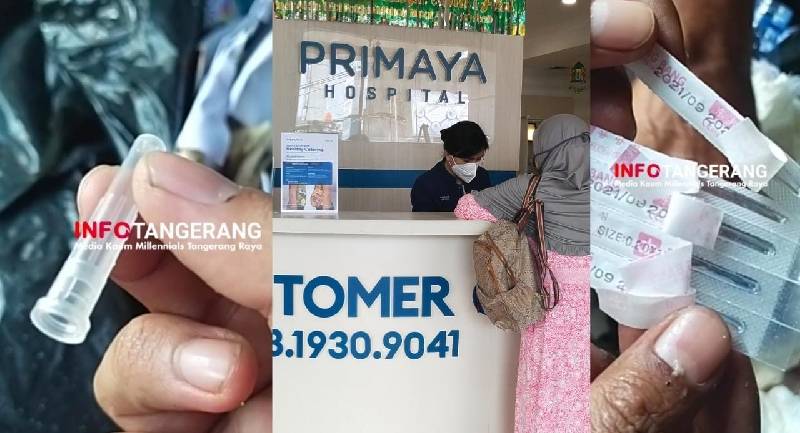 Limbah Medis Dibuang Sembarangan, Diduga dari Primaya Hospital Tangerang