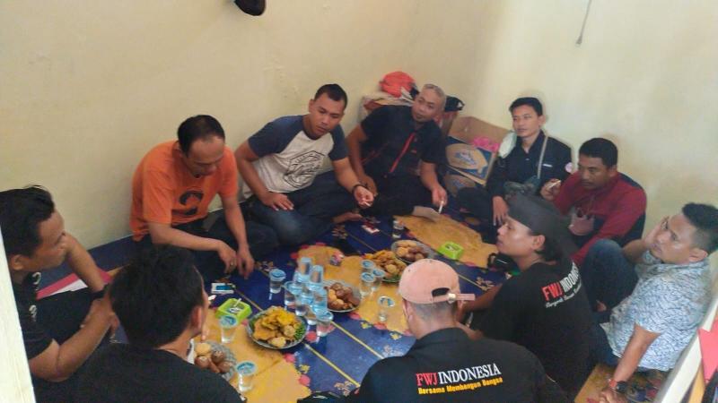 Pererat Tali Silaturahmi dan Kekompakan, FWJI DPW Banten Gelar Rapat Koordinasi