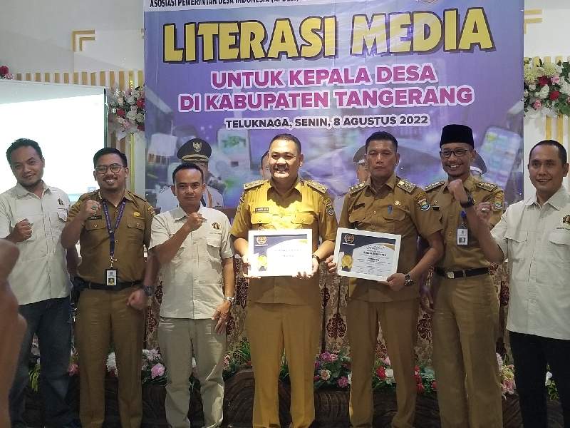 PWI Kabupaten Tangerang Gelar Literasi Media untuk Kepala Desa