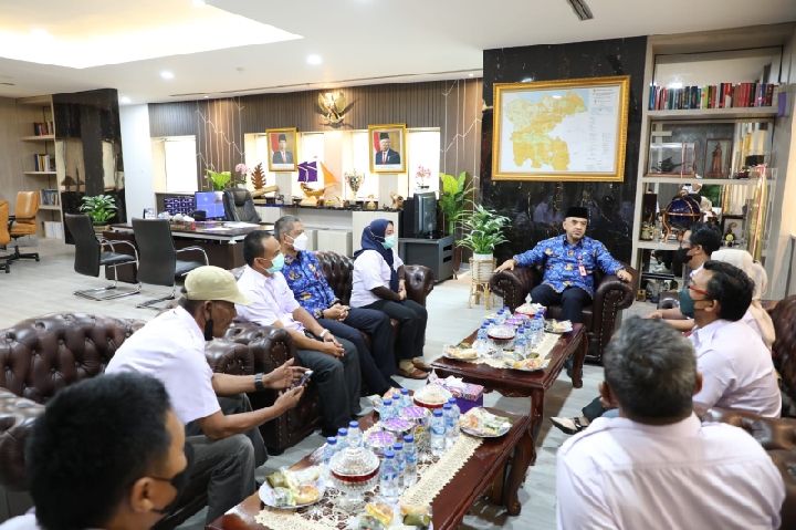 SMSI Kabupaten Tangerang Jalin Silaturahmi, Bupati Zaki: Terus Tingkatkan Kompetensi Wartawan