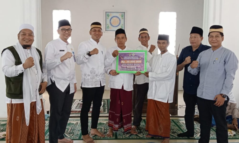 Pemkab Tangerang Jumling di Masjid Alhidayah Kebun Cau Kecamatan Teluknaga