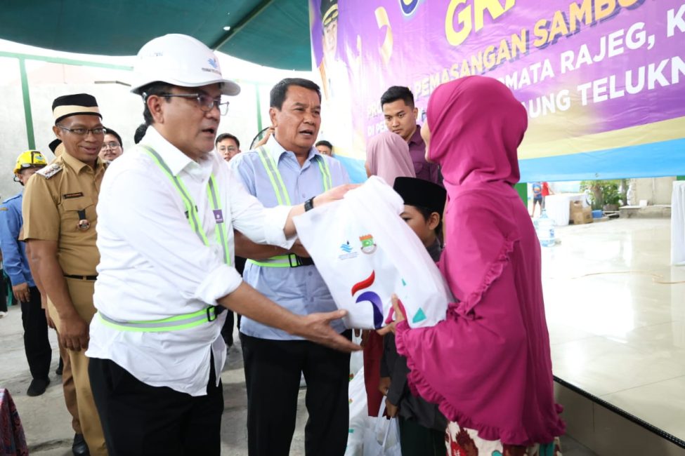 Hadiah HUT ke-393 Kabupaten Tangerang, Bupati Resmikan 200 Sambungan Langsung Air Bersih Gratis bagi Warga Rajeg
