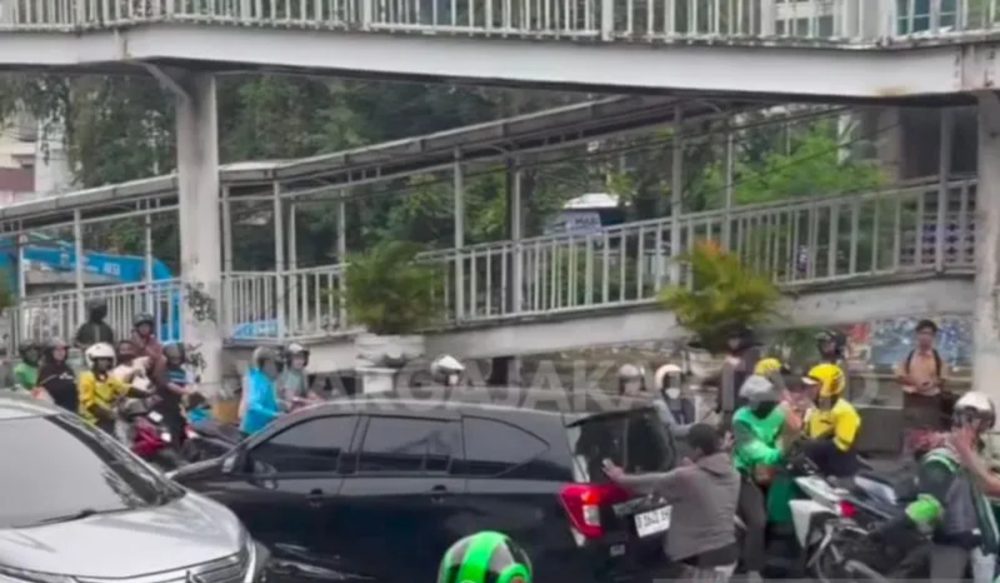 Polisi Lakukan Tes Urine Terhadap HM, Pengemudi yang Berkendara Bahaya di Gunung Sahari