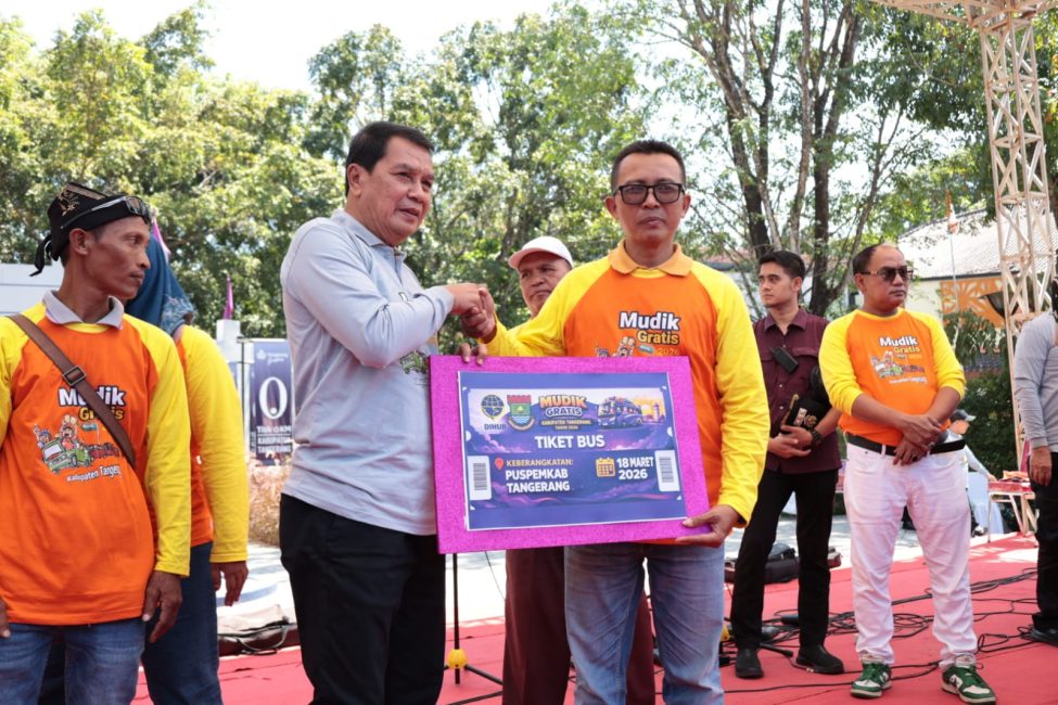 Antusiasme Tinggi, Pemkab Tangerang Akomodir 3.000 Peserta Mudik Gratis Tahun 2026