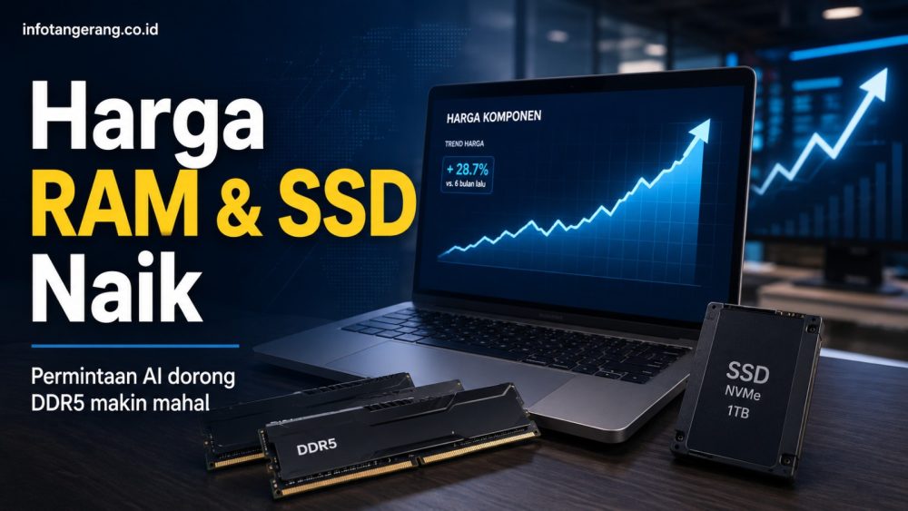 Laptop Lama Jangan Dibiarkan Menganggur: Bisa Jadi Cuan di Tengah Mahalnya DDR5