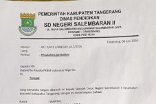 SDN Salembaran II Surati PKBM Indonesia Negeriku Terkait Pembatalan Dokumen Pengganti Ijazah