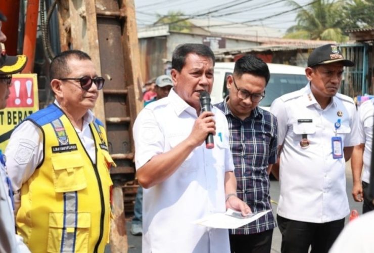 Bupati Maesyal Groundbreaking Perbaikan Jalan Cadas-Gardu, Pelaksanaan 150 Hari