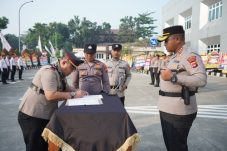Kapolres Pimpin Rotasi Sejumlah Pejabat Utama Polresta Tangerang