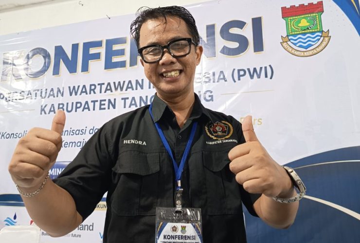 Sempat Sengit, Hendra Wijaya Tumbangkan Muhamad Romli di Pemilihan Ketua PWI Kabupaten Tangerang