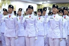 Celina dari Kalbar Pimpin Paskibraka “Indonesia Berdaulat” di Istana