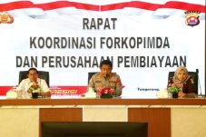 Puluhan Leasing Dikumpulkan, Kapolresta Tangerang Tegaskan Larangan Tarik Kendaraan di Jalan